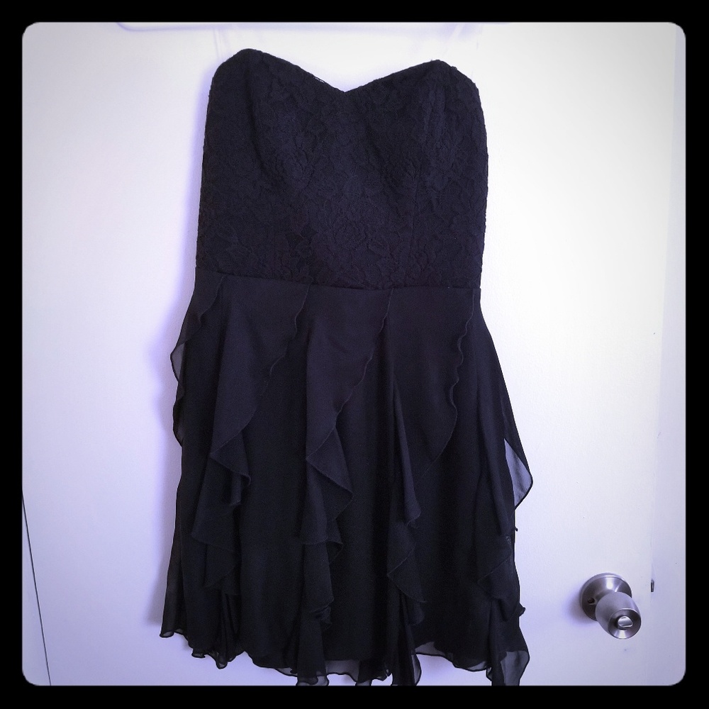 Black cocktail dress